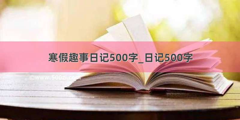寒假趣事日记500字_日记500字