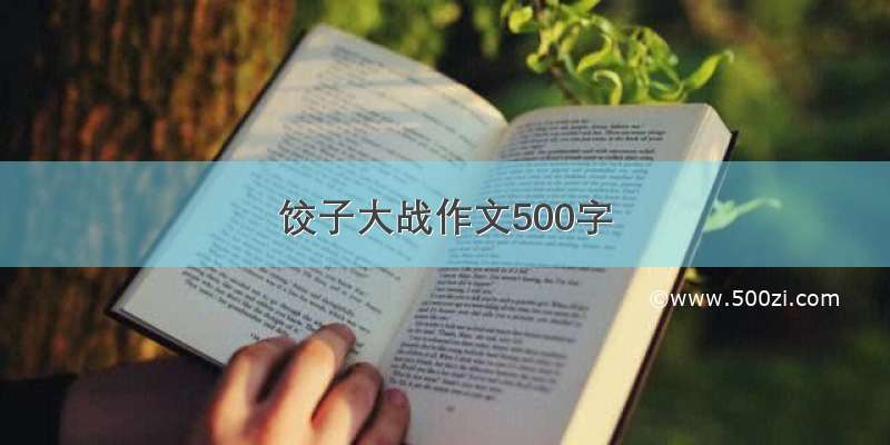 饺子大战作文500字